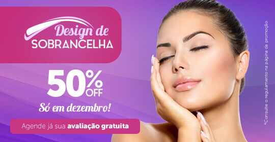 Promoção Design de Sobrancelha