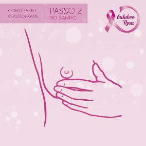 outubro rosa como fazer o autoexame para prevenção do câncer de mama no banho 