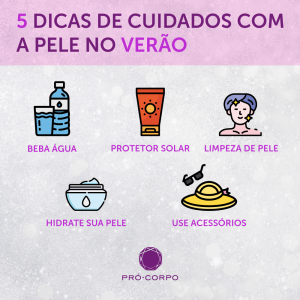 5 dicas de cuidados com a pele no Verão