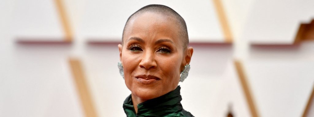 US actress Jada Pinkett Smith attends the 94th Oscars at the Dolby Theatre in Hollywood, California on March 27, 2022. (Photo by ANGELA WEISS / AFP)